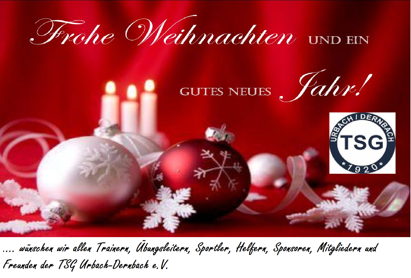 TSG Weihnachten