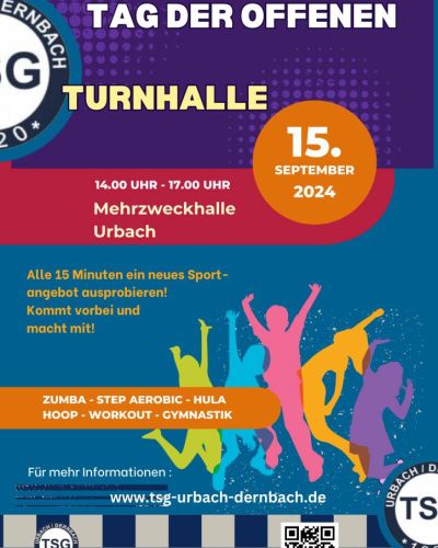 15.9.2024: Tag der offenen Turnhalle